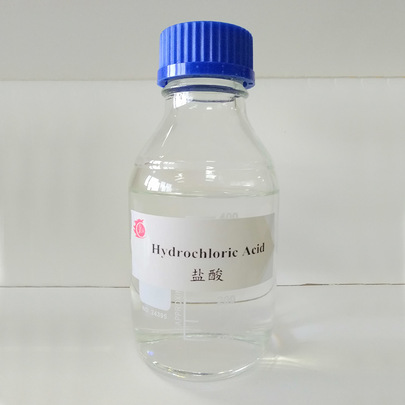 အသားရေအတွက် အရောင်ကင်းသော ညှော်နံ့ရှိသော Hydrochloric Acid
